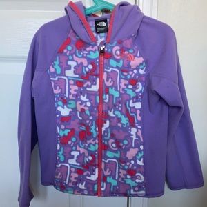 The North Face girl fleece hoodies